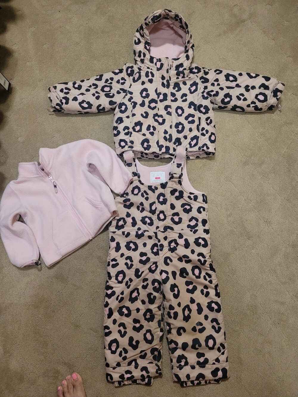 Toddler Snow Suit 3 Pieces 2T